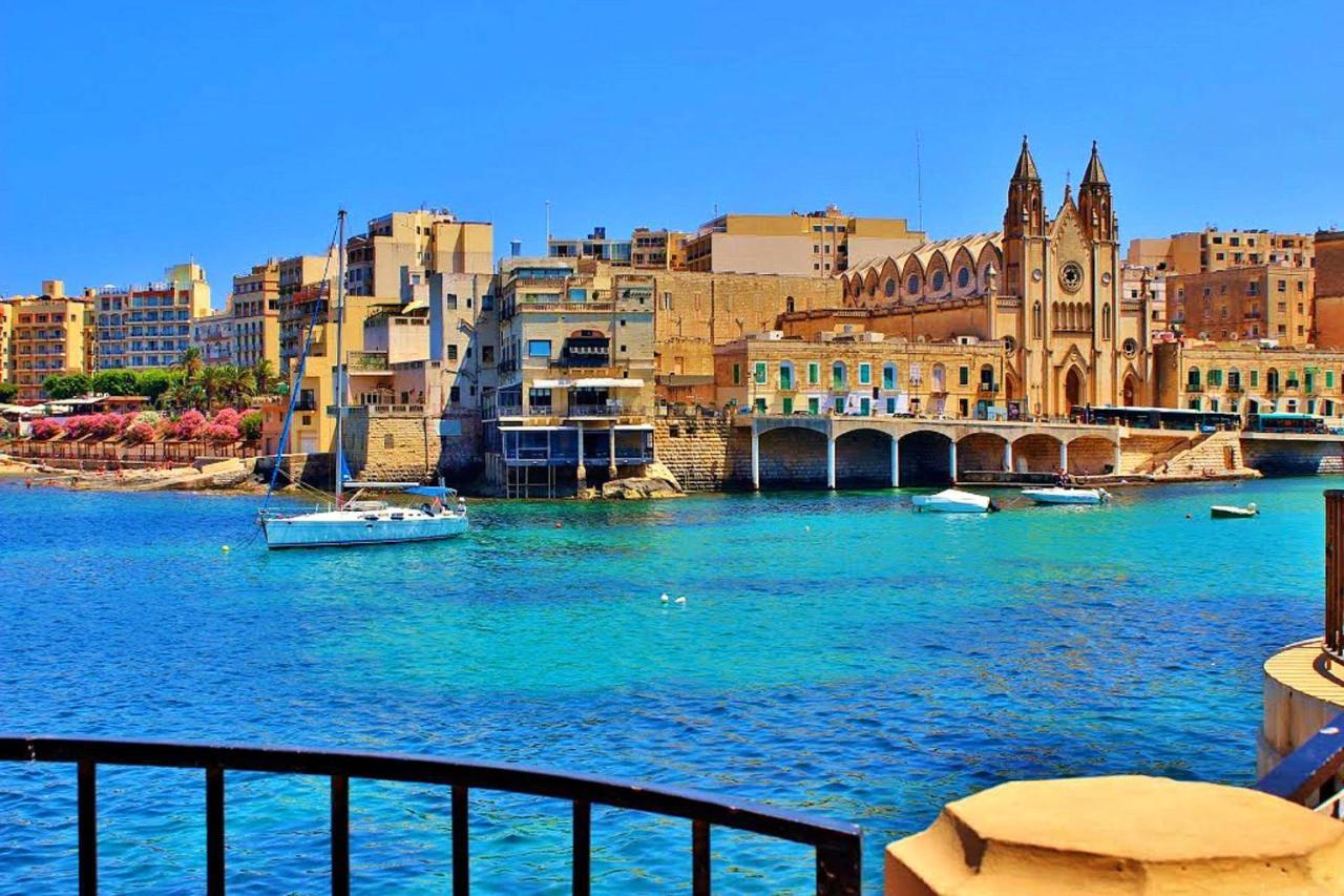 Picturesque Sliema Pad Steps From The Seafront Appartement Buitenkant foto